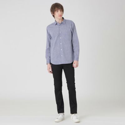 【一部店舗限定】コットンリネンシャンブレーシャツ（５１Ｍ６３５７３＿＿）