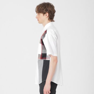 【一部店舗限定】クレストブリッジチェックパッチワークシャツ（５１Ｍ６５５７５＿＿）