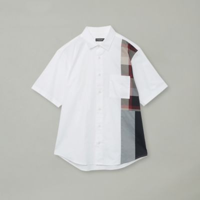 【一部店舗限定】クレストブリッジチェックパッチワークシャツ（５１Ｍ６５５７５＿＿）
