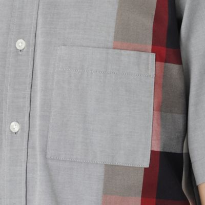 【一部店舗限定】クレストブリッジチェックパッチワークシャツ（５１Ｍ６５５７５＿＿）