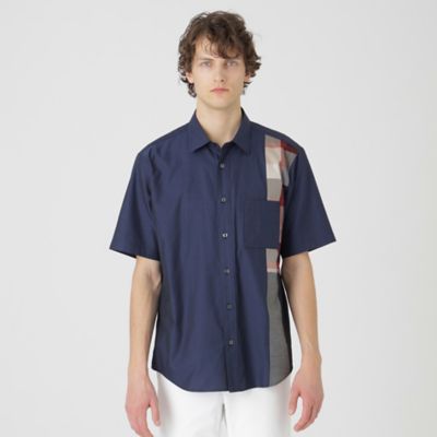 【一部店舗限定】クレストブリッジチェックパッチワークシャツ（５１Ｍ６５５７５＿＿）