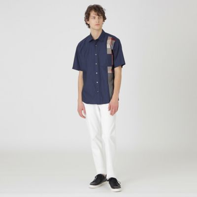 【一部店舗限定】クレストブリッジチェックパッチワークシャツ（５１Ｍ６５５７５＿＿）