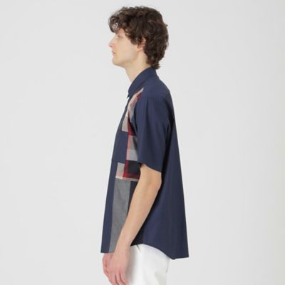 【一部店舗限定】クレストブリッジチェックパッチワークシャツ（５１Ｍ６５５７５＿＿）