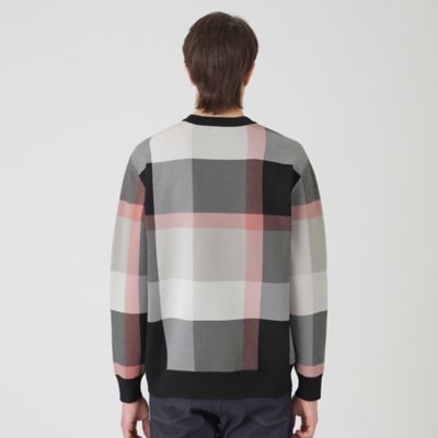 テクニカルクレストブリッジチェックニット（51N02512＿＿