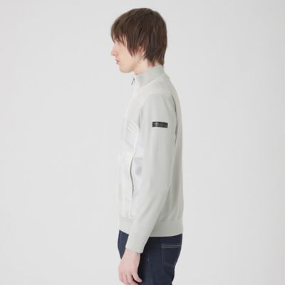 シャドーチェックコンビニットブルゾン（５１Ｎ０５５１５＿＿）
