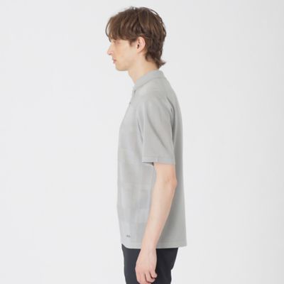 ハイツイストシャドーチェックニットポロシャツ（５１Ｎ０９５１９＿＿）