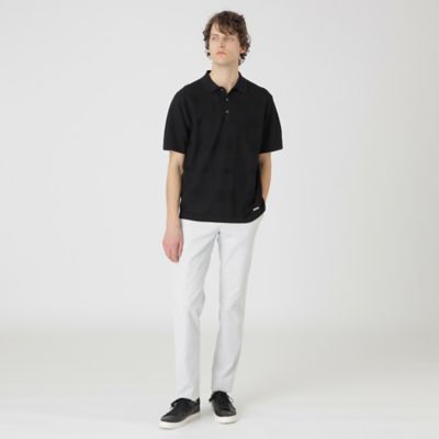 ハイツイストシャドーチェックニットポロシャツ（５１Ｎ０９５１９＿＿）