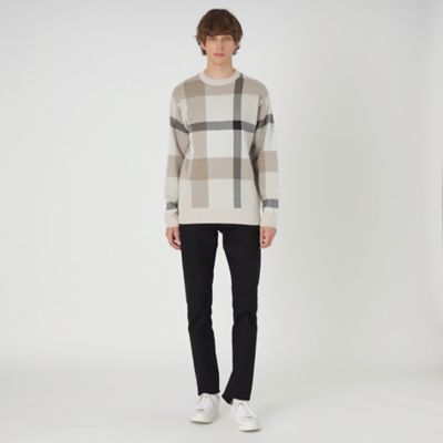 メランジクレストブリッジチェックニット（51N11211＿＿ 