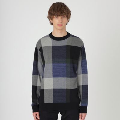 ブラックレーベルクレストブリッジ ダークベージュ ニット / 長袖