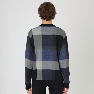 メランジクレストブリッジチェックニット（51N11211＿＿ 
