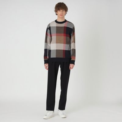 メランジクレストブリッジチェックニット（51N11211＿＿ 