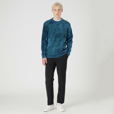 モールミックスシャドーチェックニット（51N12422＿＿