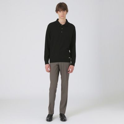ヴィスコンフィーニットポロシャツ（51N30640＿＿） | BLACK