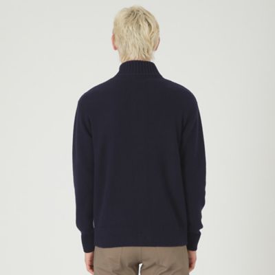✨極美品✨ブラックレーベル　ショールカラーガーディガン　パイル　CBチェック M BURBERRY BLACK LABEL(バーバリーブラックレーベル