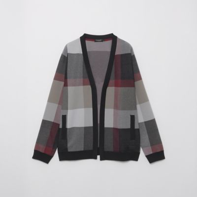 【ＷＥＢ・一部店舗限定】クレストブリッジチェックインレーキナガシカーディガン（５１Ｎ９１５０１＿＿）