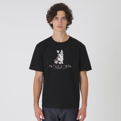 【新品】ブラックレーベルクレストブリッジ　Tシャツ　Lブルー　バーバリー　362 新品】ブラックレーベルクレストブリッジ Tシャツ Lブルー