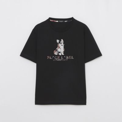 ハブラシコーギーTシャツ（51P03613＿＿） | BLACK