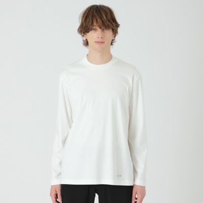 ブラックレーベル クレストブリッジ 白 ロンT 長袖 マーセライズドレスロンT（51P08618＿＿） | BLACK