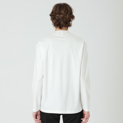 マーセライズドレスロンT（51P08618＿＿） | BLACK