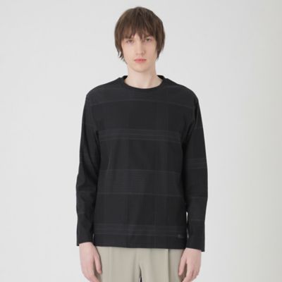 【新品タグ付】 24A/W メゾンドソイル ウールコットン チェックキュロット ハリヌキシャドーチェックカットソー（51P10520＿＿） | BLACK