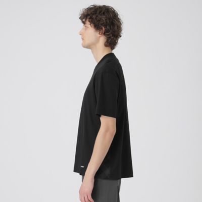 B週末値下★ブラックレーベルクレストブリッジ★マーセライズTシャツ新品L黒半袖 マーセライズドレスTシャツ（カットソー）｜BLACK LABEL