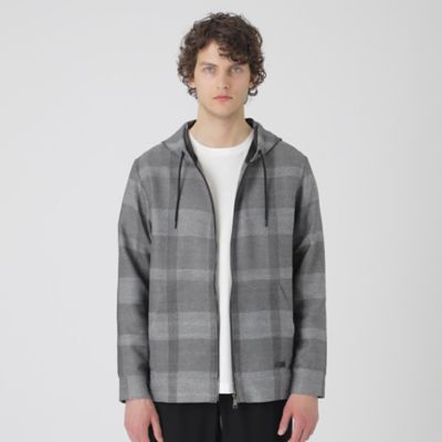 ＜BLACK LABEL CRESTBRIDGE (Men)＞シャドークレストブリッジチェックカラミパーカー（５１Ｐ１７５２７＿＿）