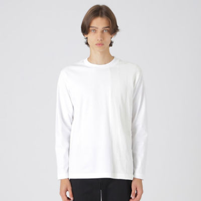 ブラックレーベル クレストブリッジ 白 ロンT 長袖 BLACK LABEL CRESTBRIDGE (Men)の長袖Tシャツ | メンズ | 三越