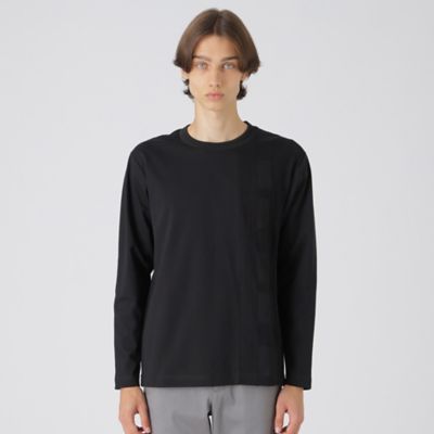 ブラック系 BLACK LABEL CRESTBRIDGE (Men)の長袖Tシャツ