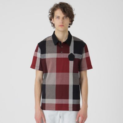 BLACK LABEL CRESTBRIDGE (Men)/ブラックレーベル・クレストブリッジ ガーズマンワッペンクレストブリッジチェックポロシャツ（５１Ｐ２０５３０＿＿）