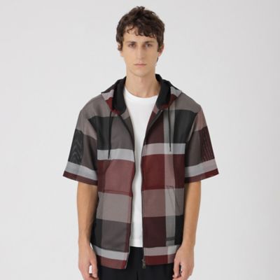 BLACK LABEL CRESTBRIDGE (Men)/ブラックレーベル・クレストブリッジ クレストブリッジチェックカラミパーカー（５１Ｐ２５５３５＿＿）