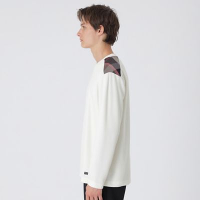 ショルダーチェックカットソー（51P28438＿＿） | BLACK