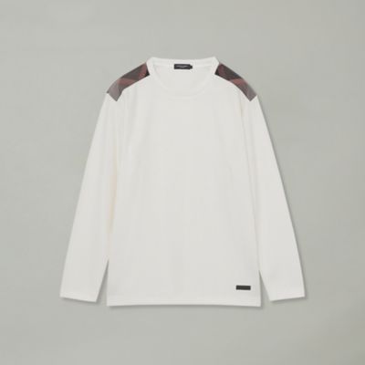 ★新品同様★ブラックレーベル　クレストブリッジ★MA-1★ホワイト★Ｍサイズ 一部店舗限定】MORGANTI クレストブリッジチェックMA