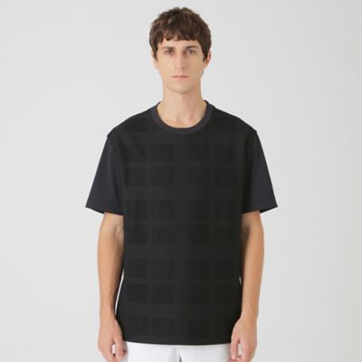 シアーチェックコンビＴシャツ（５１Ｐ３２６４２＿＿）