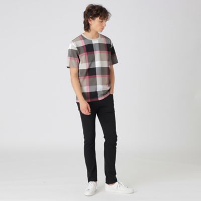 クールメッシュクレストブリッジチェックTシャツ