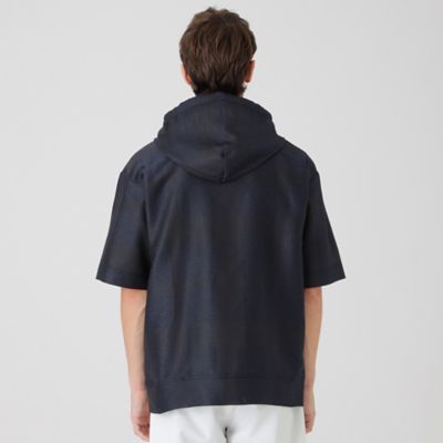 【新品.タグ付き】♡ブルーレーベルクレストブリッジ♡ニットパーカー♡ブラック♡ BLUE LABEL CRESTBRIDGE（ブルーレーベルクレストブリッジ