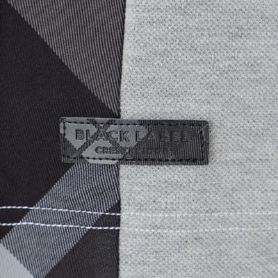 ストライプパッチワークポロシャツ（５１Ｐ３５５４５＿＿）