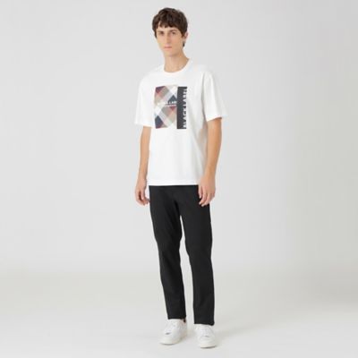 ボックスチェックロゴグラフィックＴシャツ（５１Ｐ３７５４７＿＿）