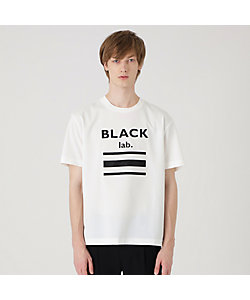 BLACK LABEL CRESTBRIDGE (Men)/ブラックレーベル・クレストブリッジ 【ＢＬＡＣＫ　ｌａｂ．】シャドーチェックアイコンロゴＴ（５１Ｐ３８７４８＿＿）