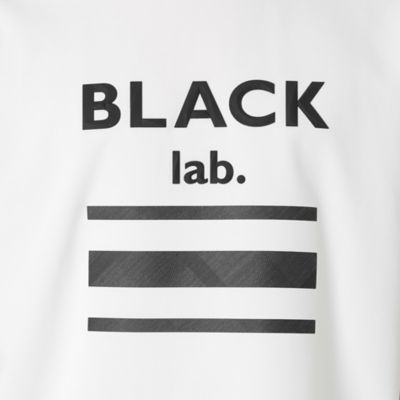 【ＢＬＡＣＫ　ｌａｂ．】テクニカルロゴグラフィックＴシャツ（５１Ｐ４３３５３＿＿）