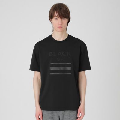【ＢＬＡＣＫ　ｌａｂ．】テクニカルロゴグラフィックＴシャツ（５１Ｐ４３３５３＿＿）
