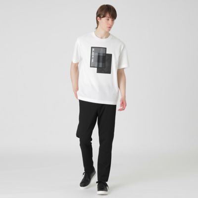 【ＢＬＡＣＫ　ｌａｂ．】テクニカルボックスグラフィックＴシャツ（５１Ｐ４４３５４＿＿）