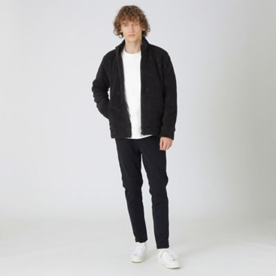【ＢＬＡＣＫ　ｌａｂ．】エンボスロゴボアブルゾン（５１Ｐ４４４５４＿＿）