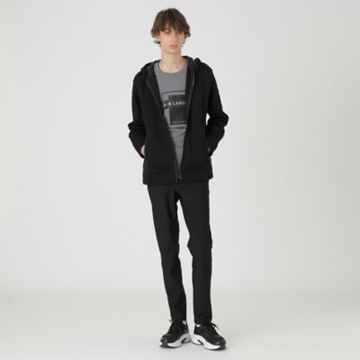 【訳あり】BURBERRY BLACK LABEL マウンテンパーカー 一部店舗限定】ダンボールニットコンビハイブリッドパーカー