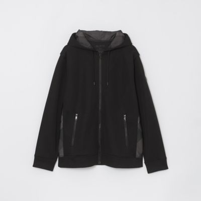black label crestbridge ダンボールパーカー　ポリエステル BLACK lab.】シアーダンボールパーカー｜ブルーレーベルブラック