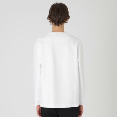 【美品】ブラックレーベルクレストブリッジ 長袖カットソー チェック ブラウン L BLACK LABEL CRESTBRIDGE（ブラックレーベル・クレストブリッジ