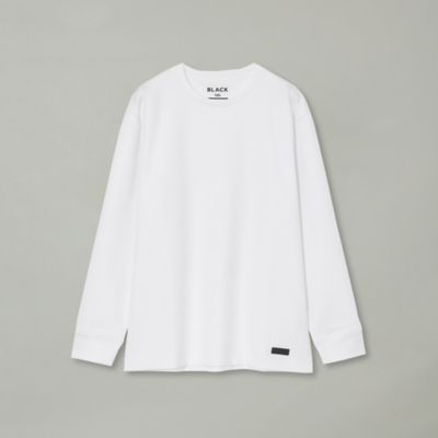 【新品・未使用】ブラックレーベル クレストブリッジ カットソー M ホワイト BLACK lab．】エンボスシャドーチェックカットソー