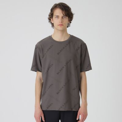 【ＢＬＡＣＫ　ｌａｂ．】メッシュ＆ループロゴＴシャツ（５１Ｐ５０５６０＿＿）