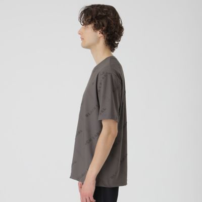 【ＢＬＡＣＫ　ｌａｂ．】メッシュ＆ループロゴＴシャツ（５１Ｐ５０５６０＿＿）