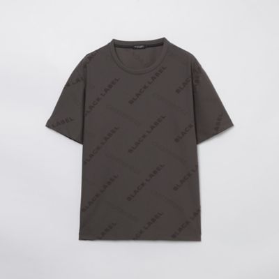 【ＢＬＡＣＫ　ｌａｂ．】メッシュ＆ループロゴＴシャツ（５１Ｐ５０５６０＿＿）