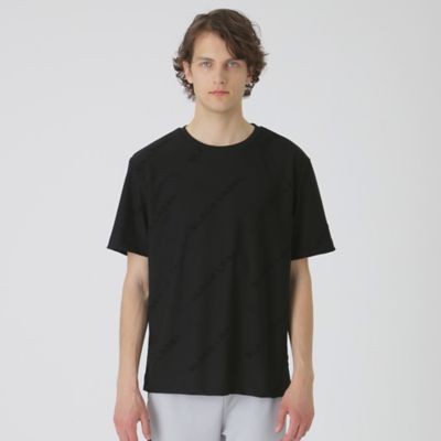 【ＢＬＡＣＫ　ｌａｂ．】メッシュ＆ループロゴＴシャツ（５１Ｐ５０５６０＿＿）